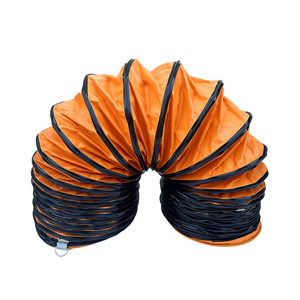 Nhà Máy Bán Hàng Trực Tiếp Tùy Chỉnh Không Khí Công Nghiệp Ống Dẫn 500Mm 5M Xả Thông Gió Ống Chống Cháy PVC Linh Hoạt Thông Gió Ống - Product Image 1