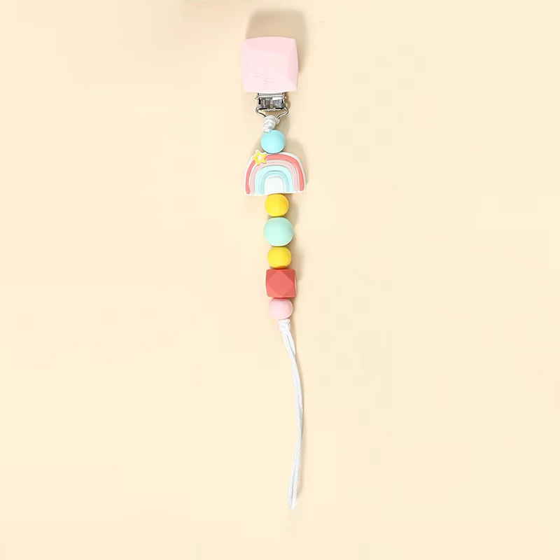 Rainbow pacifier chain Smoked powder-Rainbow Smoked Powder