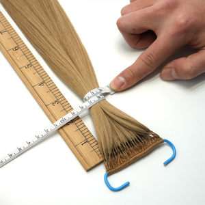 Unbehandelte Natürliche Geflochtene Echthaar-<span class=keywords><strong>Extensions</strong></span> H6 6D Cuticle Aligned Jungfräuliche Echthaar-Verlängerungen - Product Image 4