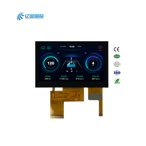Modulo LCD da 4.3 pollici con interfaccia RGB 800*480 tipo IPS compatibile con I2C MIPi LVDS SPI per la visualizzazione - Product Image 3