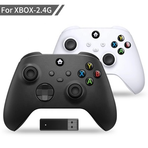 จอยสติ๊กมอเตอร์เกม BT ไร้สาย2.4กรัมพร้อมมอเตอร์สั่นสำหรับกล่องหนึ่ง x ซีรีส์