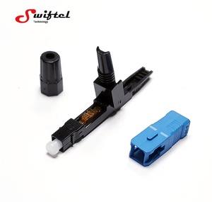 Conector rápido de fibra óptica SC -UPC, conector rápido de modo único FTTH, conexión en frío, nivel de telecomunicaciones - Product Image 1