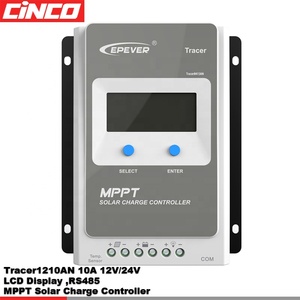 Epever高品質Tracer1210AN G3ソーラー充電コントローラ10A 12V/24V MPPT LCDディスプレイとリチウムバッテリーレギュレータ付き - Product Image 5