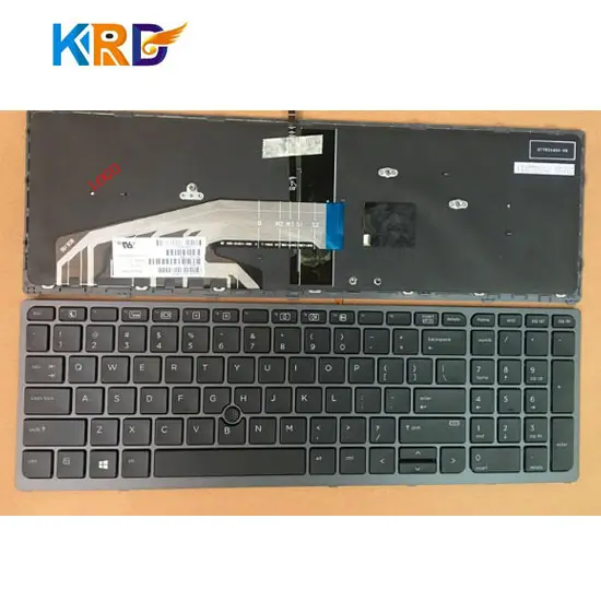 Bàn Phím Laptop Có Đèn Nền Tiếng Anh/Mỹ Dành Cho HP Zbook 15 G3 17 G3