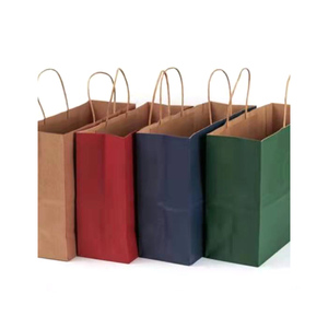 Máquina de fabricación de bolsas de papel de compras completamente automática de bajo costo con mango de cuerda redonda trenzada - Product Image 2