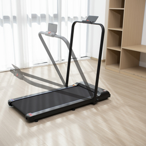 Portatile Mini tapis roulant elettrico silenzioso Design pieghevole LED LCD cardiofrequenzimetro a casa esercizio Cardio allenamento attrezzature da palestra - Product Image 6