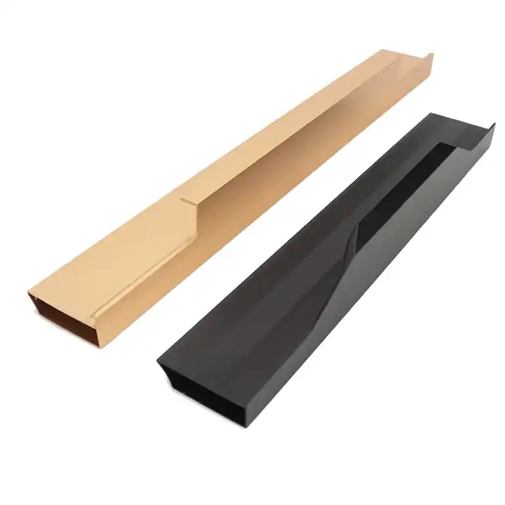 Customized Glass Frame Profile Modern Extruded Display Cabinet Door