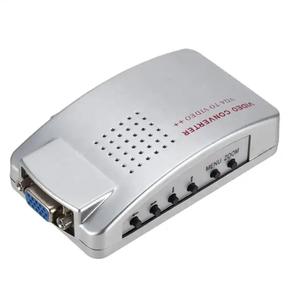 NTSC PAL VGA a TV AV RCA Adaptador de señal Convertidor Video Switch Box Compuesto para computadora portátil PC - Product Image 2