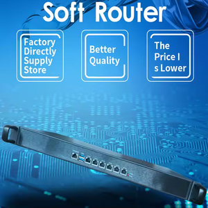 Firewall router pc 6 Lan di rete rackmount Mini Computer Firewall router per 1U di sicurezza della rete