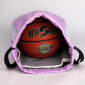Wholesale Custom Logo Design Promotional Lightweight Sport <strong>Nylon</strong> Polyester Waterproof Draw <strong>String</strong> Bag Gym Drawstring Backpack - Product Image 2