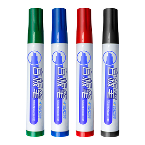 Marcador de pizarra blanca con punta de cincel personalizado multicolor, marcadores de borrado en seco, rotulador de pizarra blanca no tóxico para enseñanza, Oficina - Product Image 3