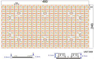 Taş arka ışık Led ve Flex levha kesilebilir şerit için su geçirmez IP54 IP65 esnek Led panel levha - Product Image 6