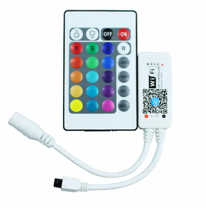 DC5-24V Mini Wifi Controller RGB RGBW Steuerung Dimmer Mit 24 Schlüssel Fernbedienung Für RGB Adressierbare Led Licht Streifen