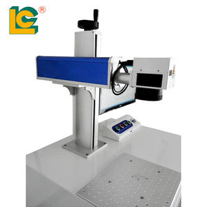 LC thương hiệu sợi Laser đánh dấu máy cho kim loại thép nhôm khắc Laser đánh dấu kim loại Tên tấm ROTARY nhẫn khắc - Product Image 3