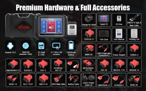 Strumento diagnostico automobilistico D9 ECU codifica mappa mappa chiave di programmazione strumento bidirezionale - Product Image 2