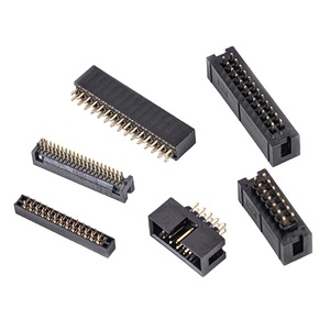 Single Dual Row Pitch 1.27mm 2.54mm <strong>Header</strong> Right Angle Female Connector Jane Cow <strong>SMT</strong> Box <strong>Header</strong> Male Female Pin <strong>Header</strong> - Product Image 1