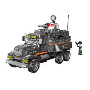 Xingbao 50022 Comando Vehículo Militar Juguetes de bloques de construcción militar fuerte Juguete construir bloques ejército para niños - Product Image 6