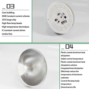 Skd Factory <strong>Led</strong> Bulb Parts <strong>Led</strong> Bulb Row Material A60 E27 B22 1200Lm <strong>3</strong> to 24 <strong>Watt</strong> Aluminum Housing <strong>Led</strong> Light Bulb Parts - Product Image 6