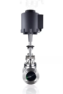 Válvula reguladora eléctrica personalizada de alta calidad con válvula de control de flujo de entrada de señal 4-20MA Producto - Product Image 3