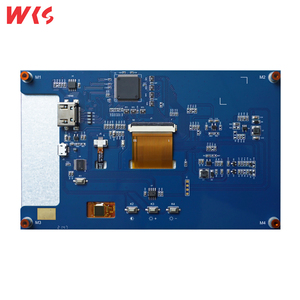 Luminosità regolabile 7 pollici 1024x600 CTP TFT LCD pannello modulo Display Touch Screen per Raspberry Pi 3/3b/4b - Product Image 2