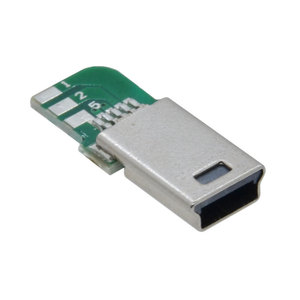 Veri arayüzü için PCB 5 Pad ile Mini Usb 5 P tel lehim erkek konnektör şarj portu - Product Image 5
