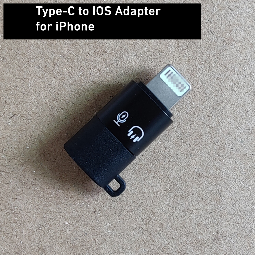 Adaptateur IP OTG - Noir