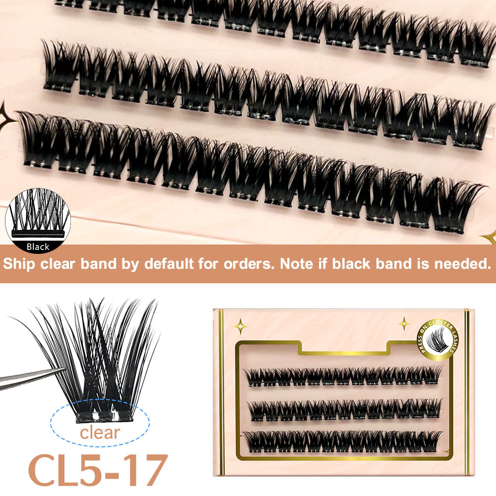 press on lash clusters 4