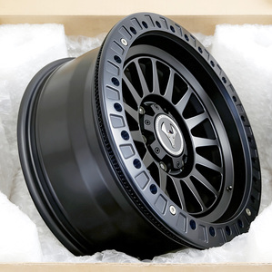 GRAYFOXオフロード4x4カーリム17X9 18 19インチ鍛造6x139.7 5x127 6X135ビードロックホイール(ピックアップ、SUV、プラド、ランドクルーザー、イヴォーク用) - Product Image 1