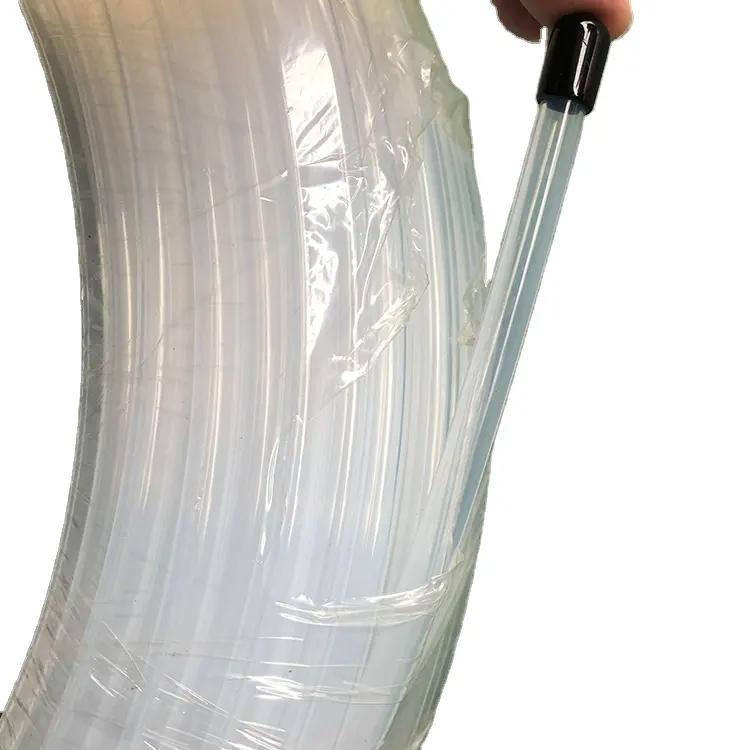 Tubo de manguera flexible de plástico para industria química y farmacia, PTFE, PFA, virgen Daikin, 100%