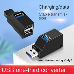 USB 3.0 Hub Adapter Extender Mini 3 Port Breakout U Disk Card Reader for <strong>Computer</strong> Laptop Hub PC Accessories - Product Image 2