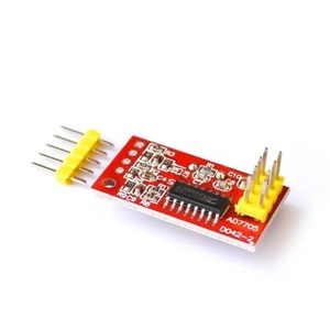 AD7705 çift 16 bit ADC veri toplama modülü giriş kazanç programlanabilir SPI arayüzü TM7705