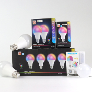Fabrika özel E26/E27 110V/220V 12W A60 UL Tuya akıllı LED ampuller Wifi Alex ses dim RGBCW kontrol Bluetooth LED aydınlatma - Product Image 3