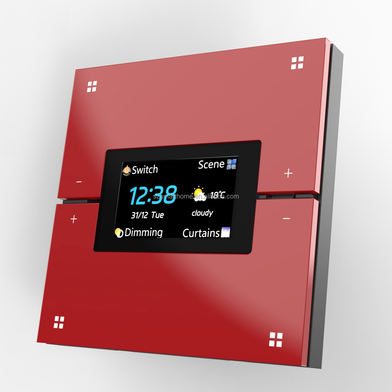 aluminium rouge
