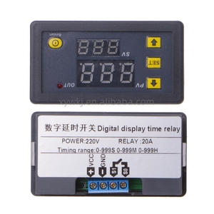 T3230 Digitales Zeit verzögerung relais Einstellbarer Zeitrelais Zeit verzögerung schalter LED-Anzeige zyklus Timer-Steuersc halter 110V 220V 12 V24V - Product Image 1