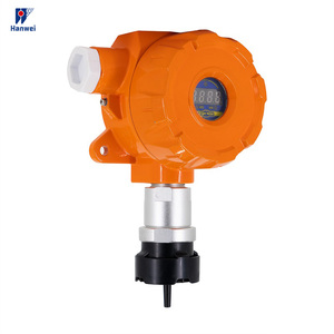 เครื่องตรวจจับก๊าซคงที่ GTQ-BS02ไฟ LED สำหรับ H2S CH4เซ็นเซอร์ตรวจจับก๊าซอุตสาหกรรม O2กันระเบิดแบบ ATEX