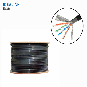 סיטונאי cat6 utp ethernet כבל חיצוני מוגן עבור מרכז נתונים/חדר שרתים 600mhz נמוך עבור רשתות ביצועים גבוהים
