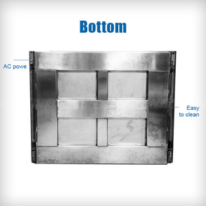 Thép không gỉ kiểm tra định lượng 1500kg 3000kg thép không gỉ Heavy Duty không dây công nghiệp tầng có trọng lượng quy mô - Product Image 5