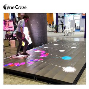 LED Interactive SAIO Tanz aktivität Floor Kinect Sensor Sportspiel system mit Touchscreen-Display Ground Sports Interactive - Product Image 5