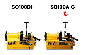 SQ100D1 1/2&quot; to 4&quot;<strong>pipe</strong> <strong>Threading</strong> <strong>Machine</strong> Electric Portable <strong>Pipe</strong> Threader Light Weight for Construction <strong>Pipe</strong> Thread