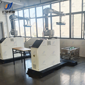 Máquina apiladora de robots industriales de cartón automática para aplicaciones robóticas de bolsas de embalaje y cajas de cartón