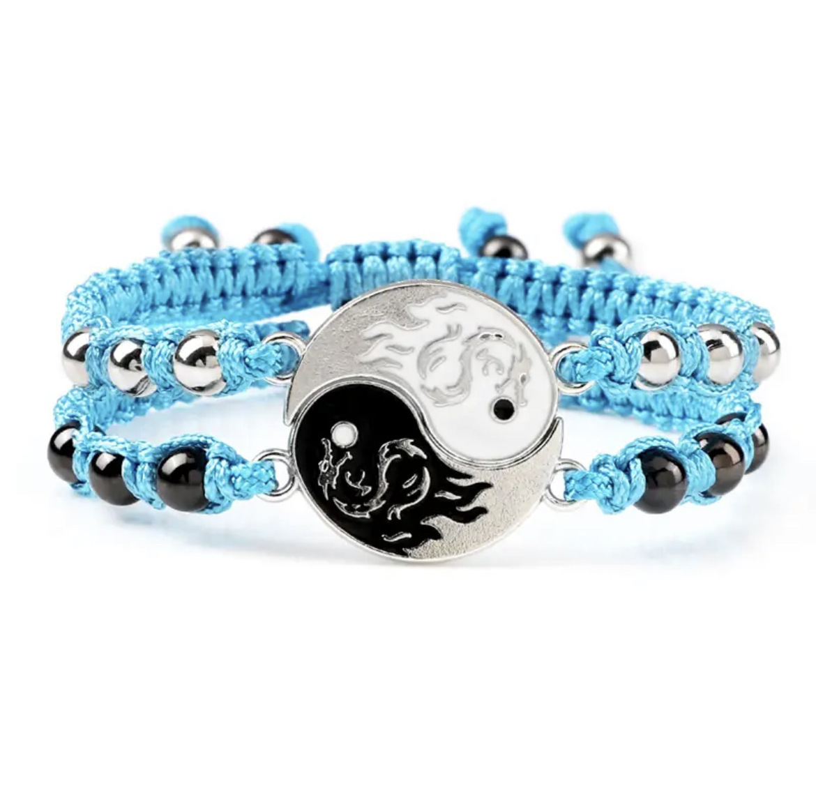 Dragon totem light blue pair