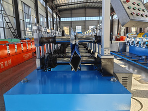 CE tiêu chuẩn thiết kế mới kim cương mù thép cuộn hình thành máy PLC kiểm soát 380V màu thép gạch động cơ bánh răng con lăn - Product Image 6