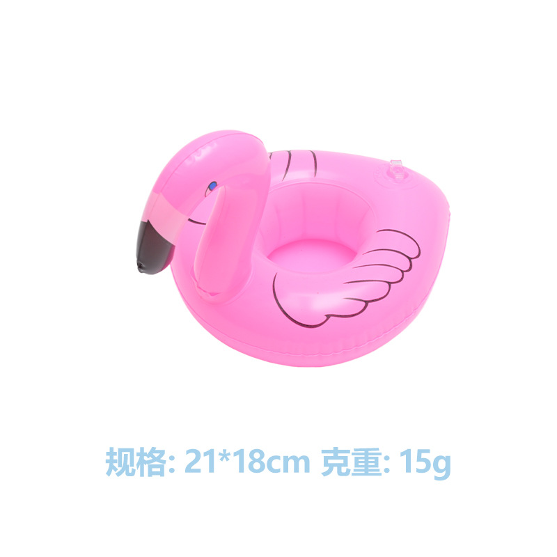Pink Heart Flamingo