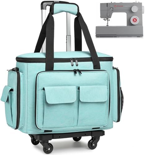 Verde azulado con carrito