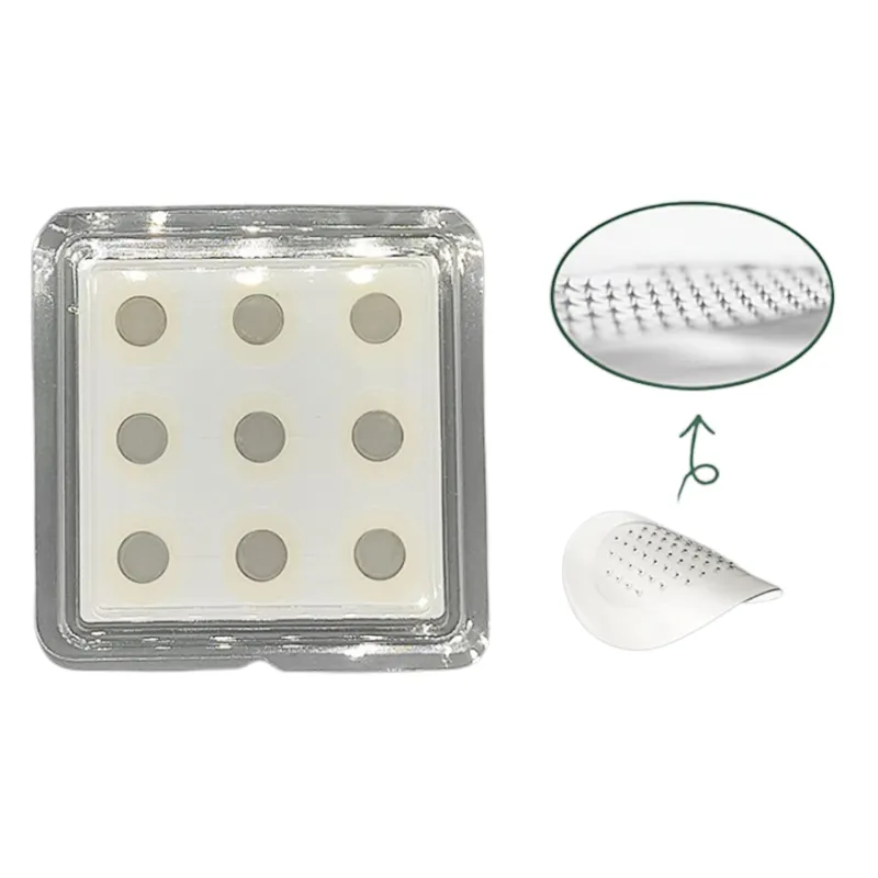 개인 상표 유기 안티 여드름 패치 리무버 얼굴 살리실산 hydrocolloid microneedle 마이크로 바늘 여드름 패치 마스터