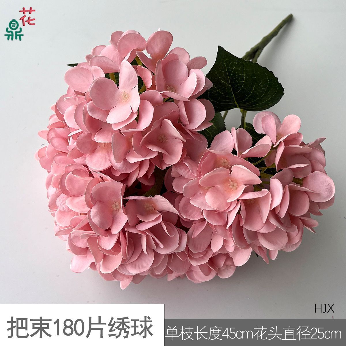 Un ramo de 180 pétalos de hortensia, HJX Autumn Pink