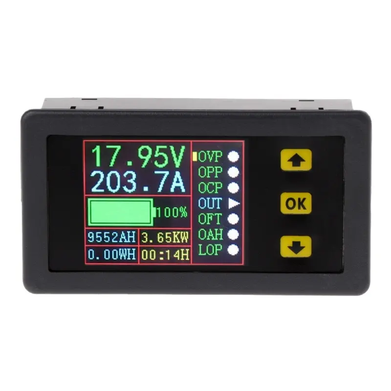 YOINNOVATI Digital Multimeter Lade-Entlade-Batterie tester DC 0-90V 0-20A Volt-Ampere-Messgerät