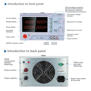 Fabrika kaynağı yüksek hassasiyetli tezgah ayarlanabilir 220V/110V giriş 50A anahtarlama güç kaynağı OCP OVP OPP OTP beş güç kaynağı - Product Image 6