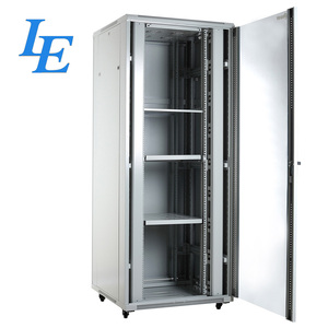 LE OEM数据中心智能32U 42U服务器机架隔音网柜 - Product Image 1