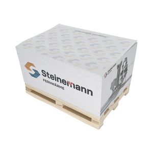 Precio de fábrica, Cubo de notas adhesivas de papel personalizado, logotipo promocional impreso, Bloc de notas pequeño en paleta de madera - Product Image 3
